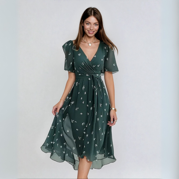 Aletta | Elegantes Kurzarmkleid