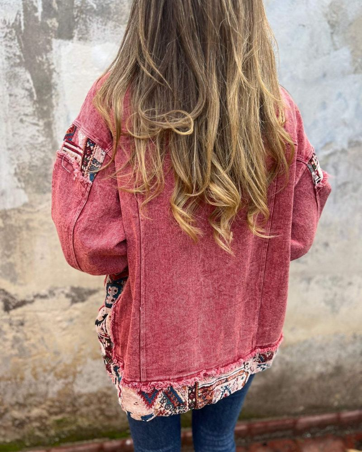 Alany |  Patchwork Freizeitjacke