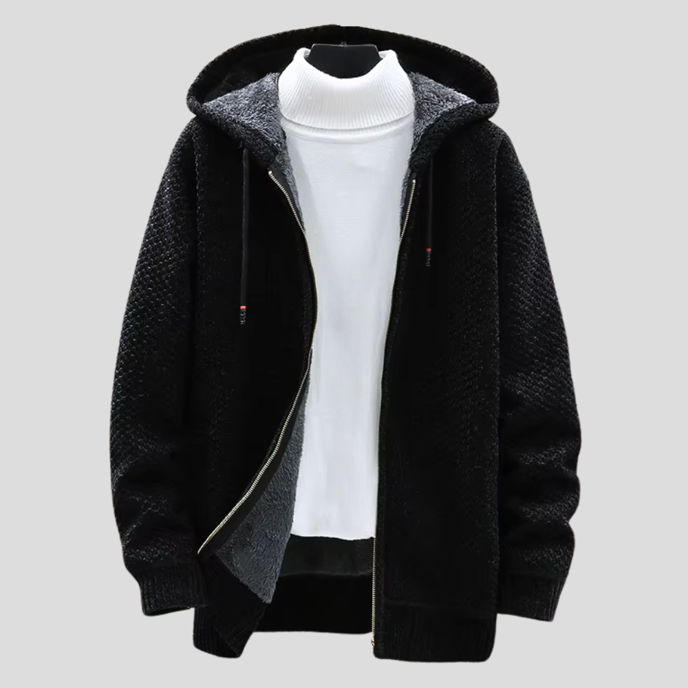 Hugh | Strick-Hoodie
