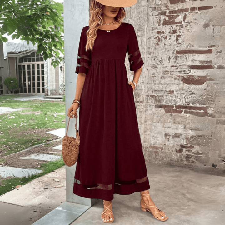 Beryl | Klassisches Elegantes Maxikleid