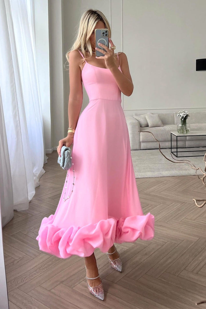 Jillian | Anmutiges Fließendes Kleid
