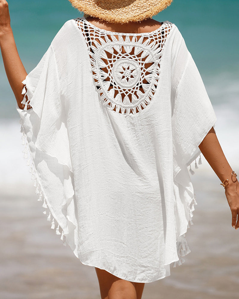 Zoya | Boho Strandüberwurf