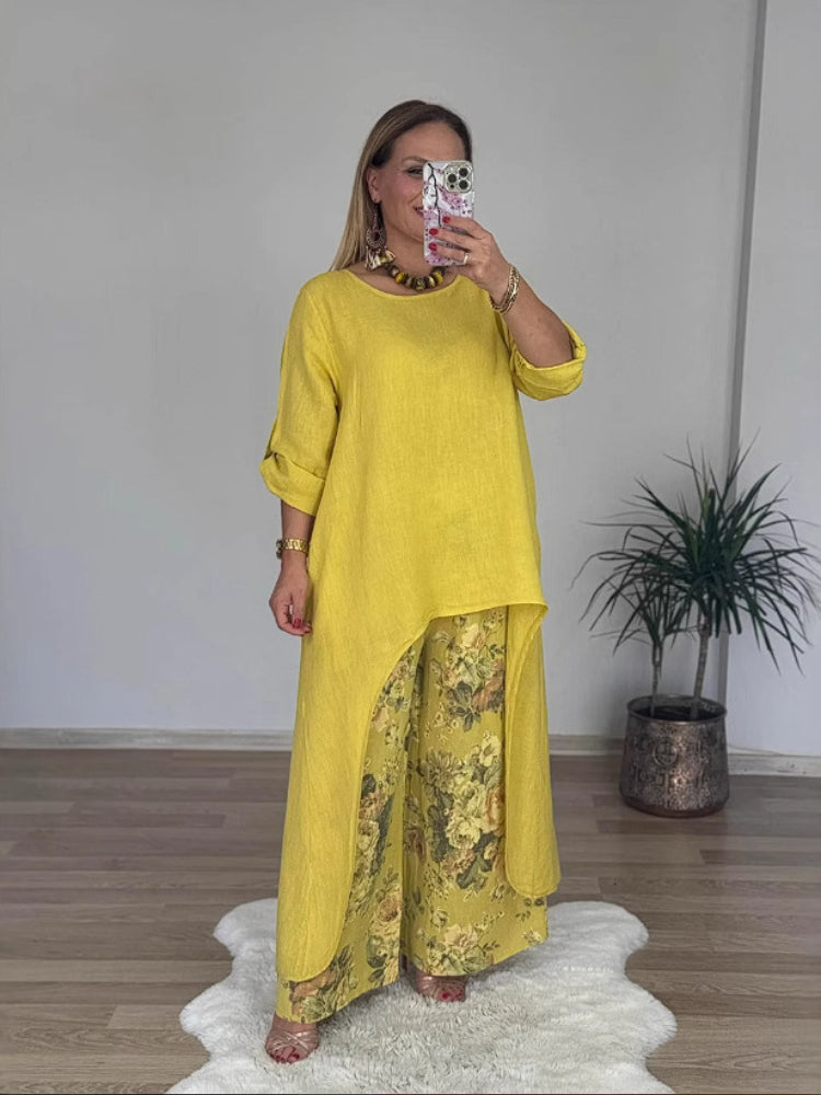 Rosilla | Elegantes Set aus Bluse und Hose