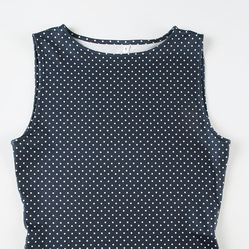 Avah | Gepunktetes Minikleid