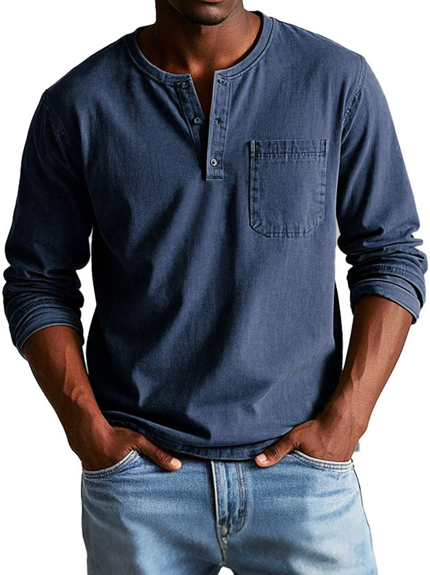 Eian | Vintage-Henley-Shirt