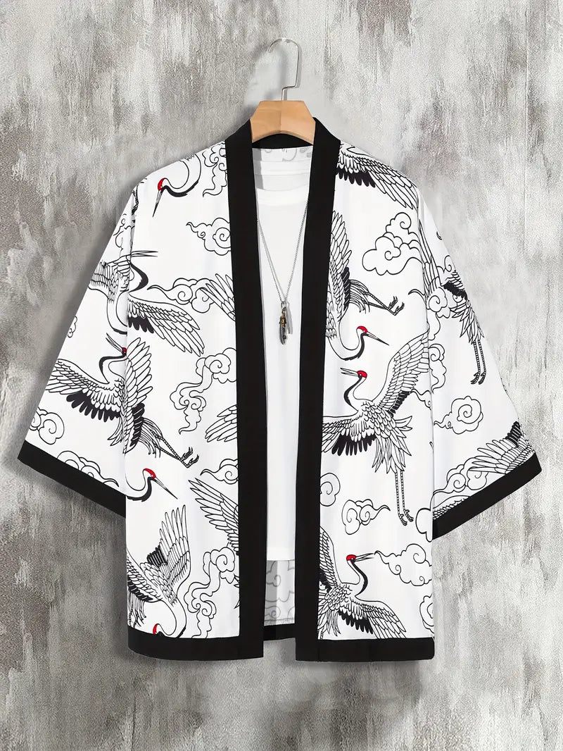 Justin | Leichter Kimono-Cardigan für Herren