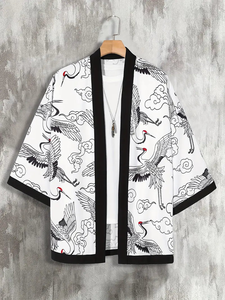 Justin | Leichter Kimono-Cardigan für Herren