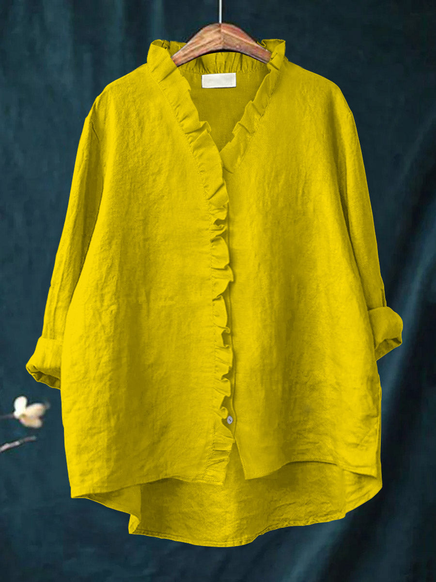 Herson | Premium Rüschenshirt