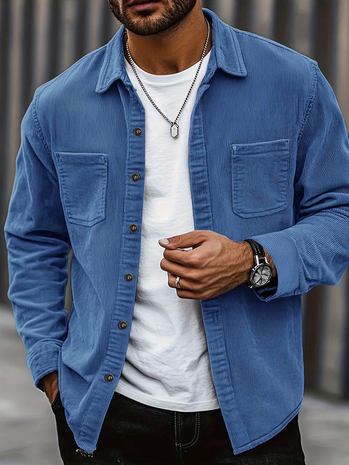 Liam | Herren-Hemdjacke aus Cord