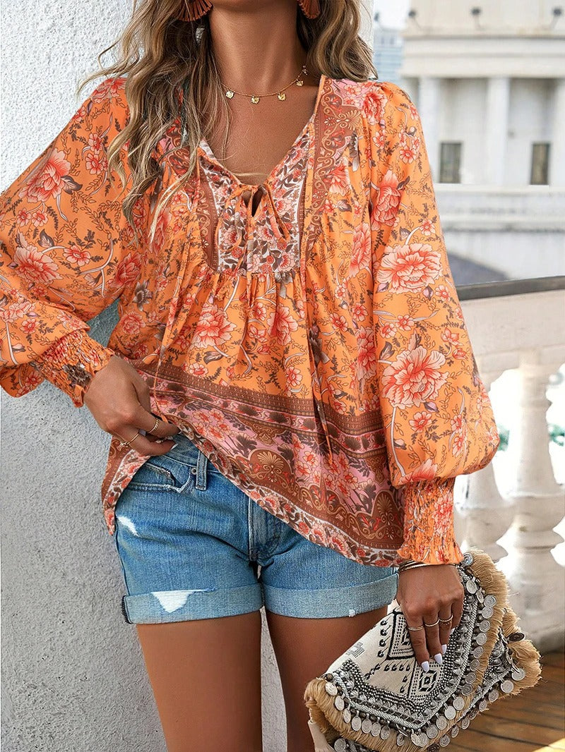 Haigel | Sommer Floral Top