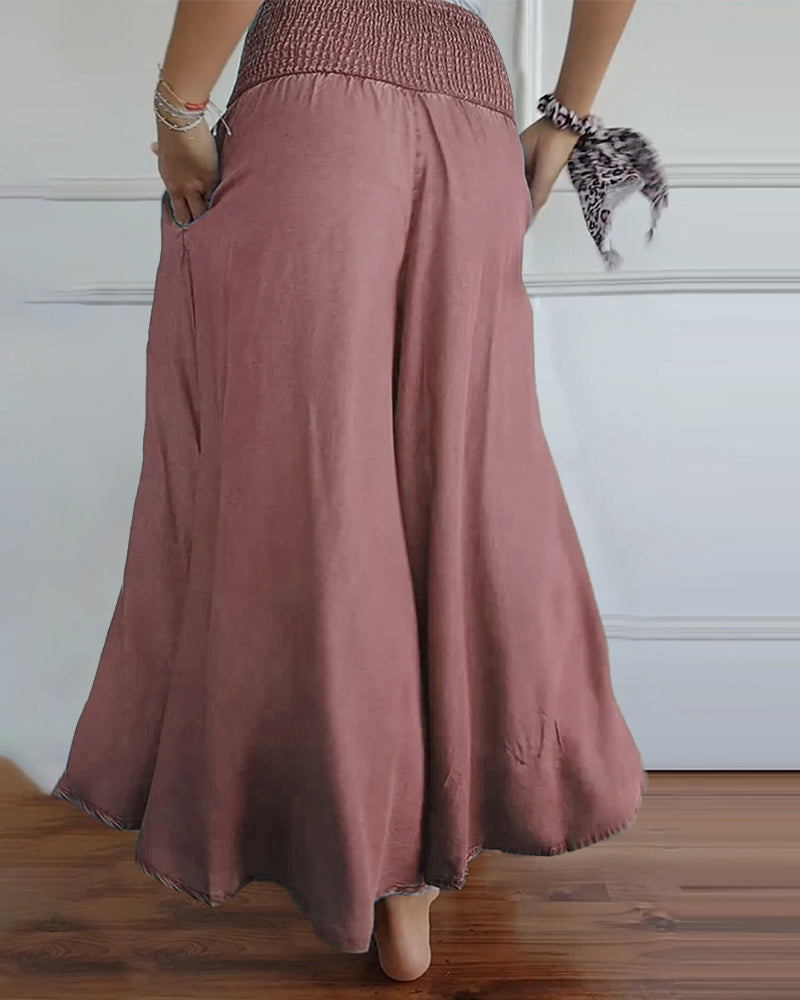 Ivory | Bequeme Weite-Hosen