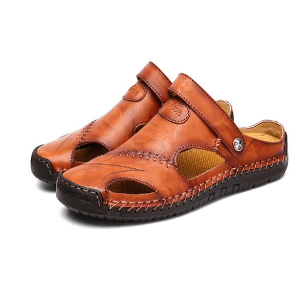 Jan| Orthopädische Ledersandalen