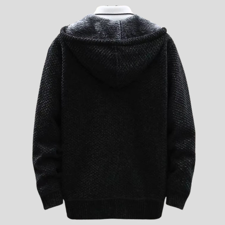 Hugh | Strick-Hoodie