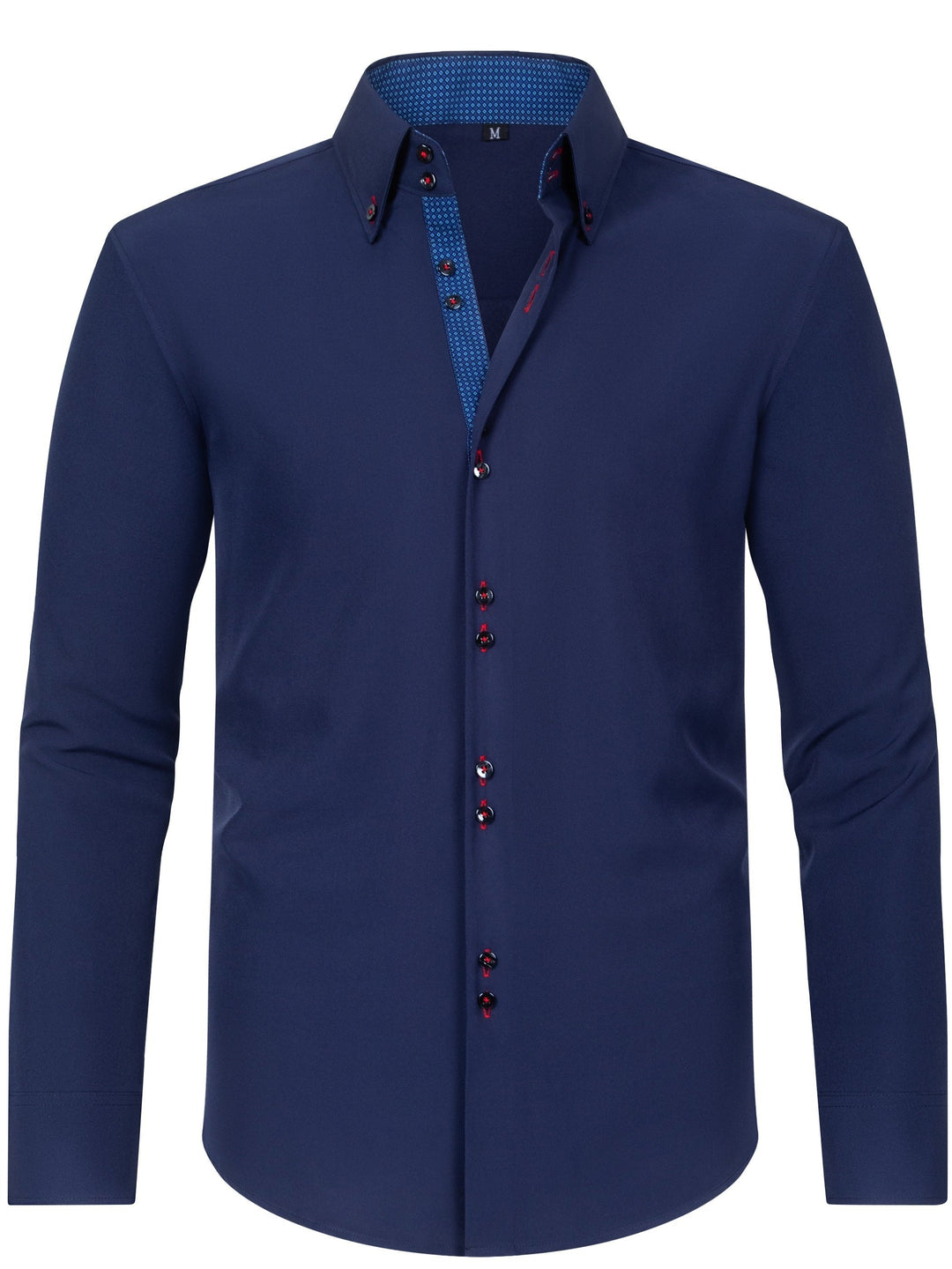Nico™ - Herren-Langarm-Polohemd mit stilvollem Knopfverschluss