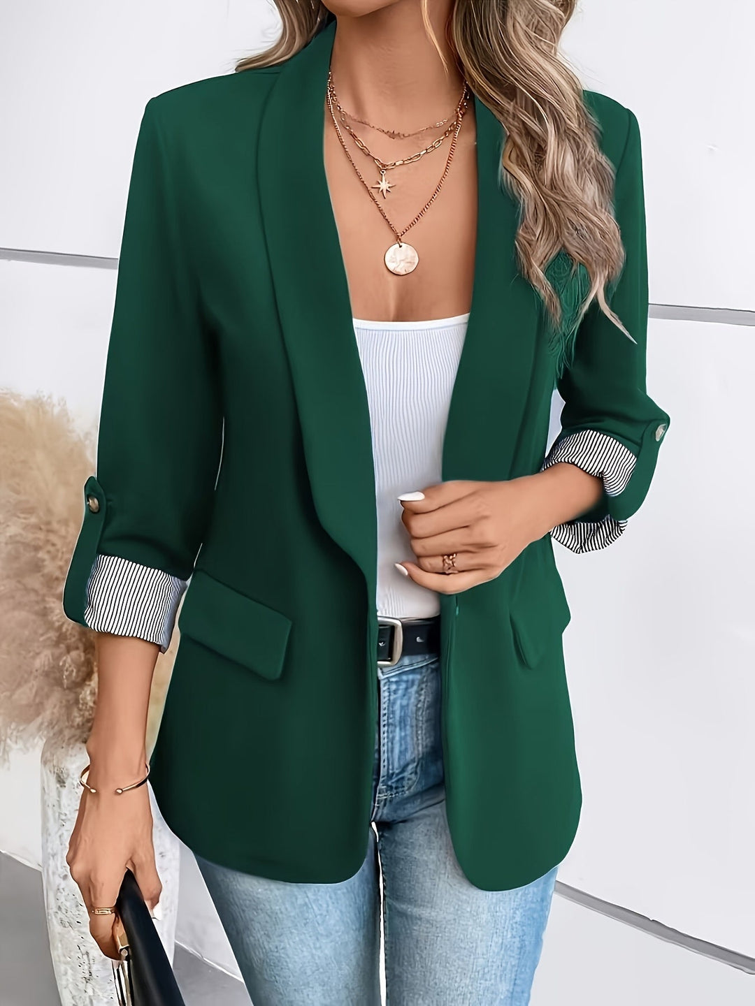 Yenna | Damen Stilvoller Blazer