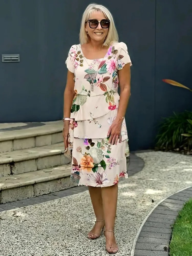 Drena | Luftiges Blumenkleid
