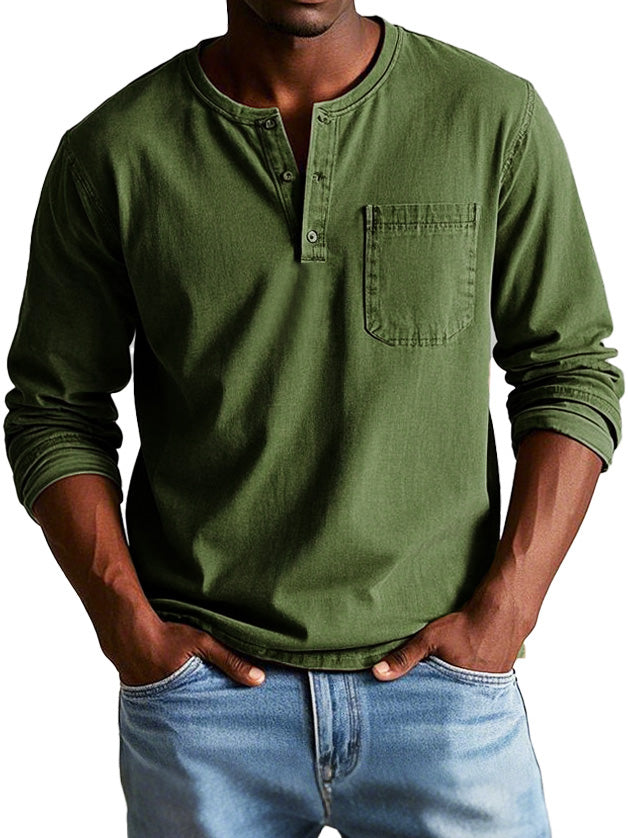 Eian | Vintage-Henley-Shirt