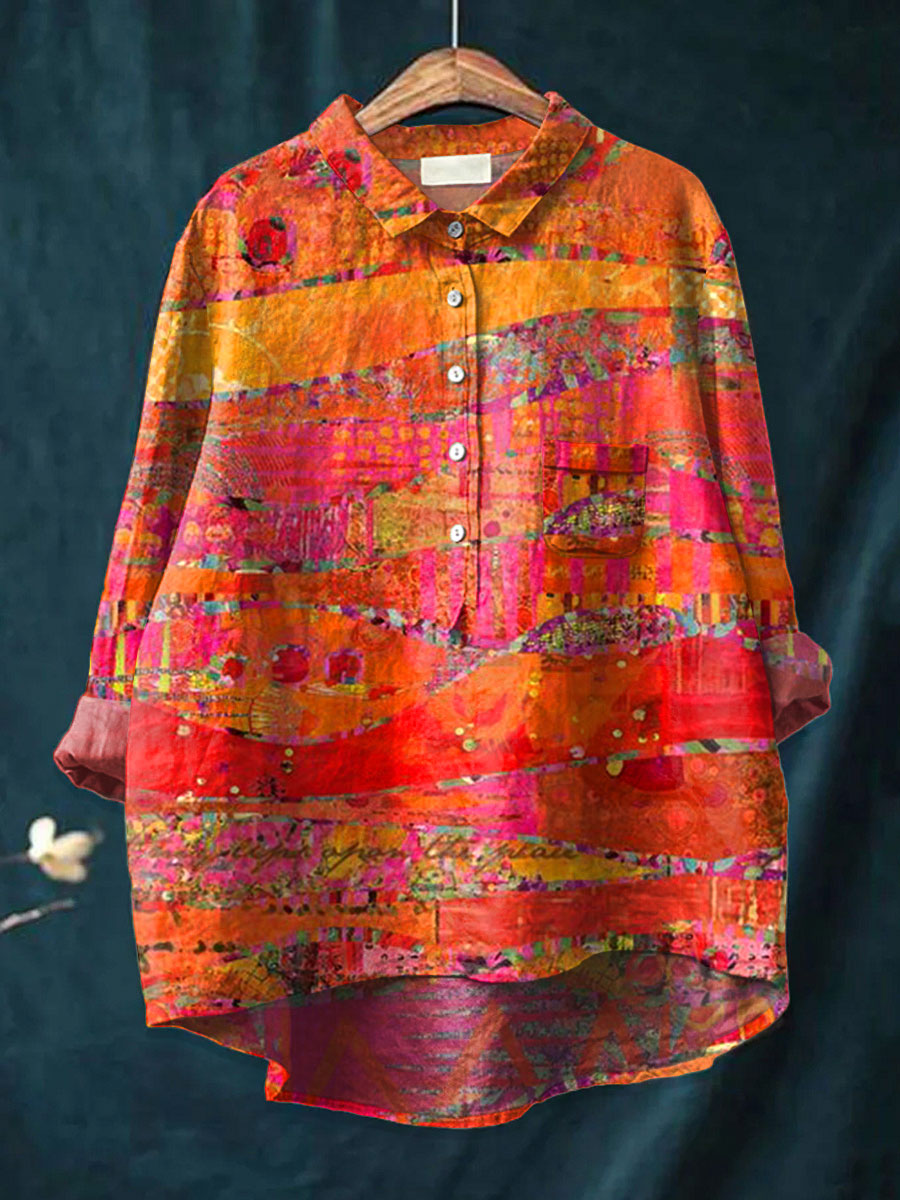Helenia | Vintage-Print: Kleider, Hemden und Hosen