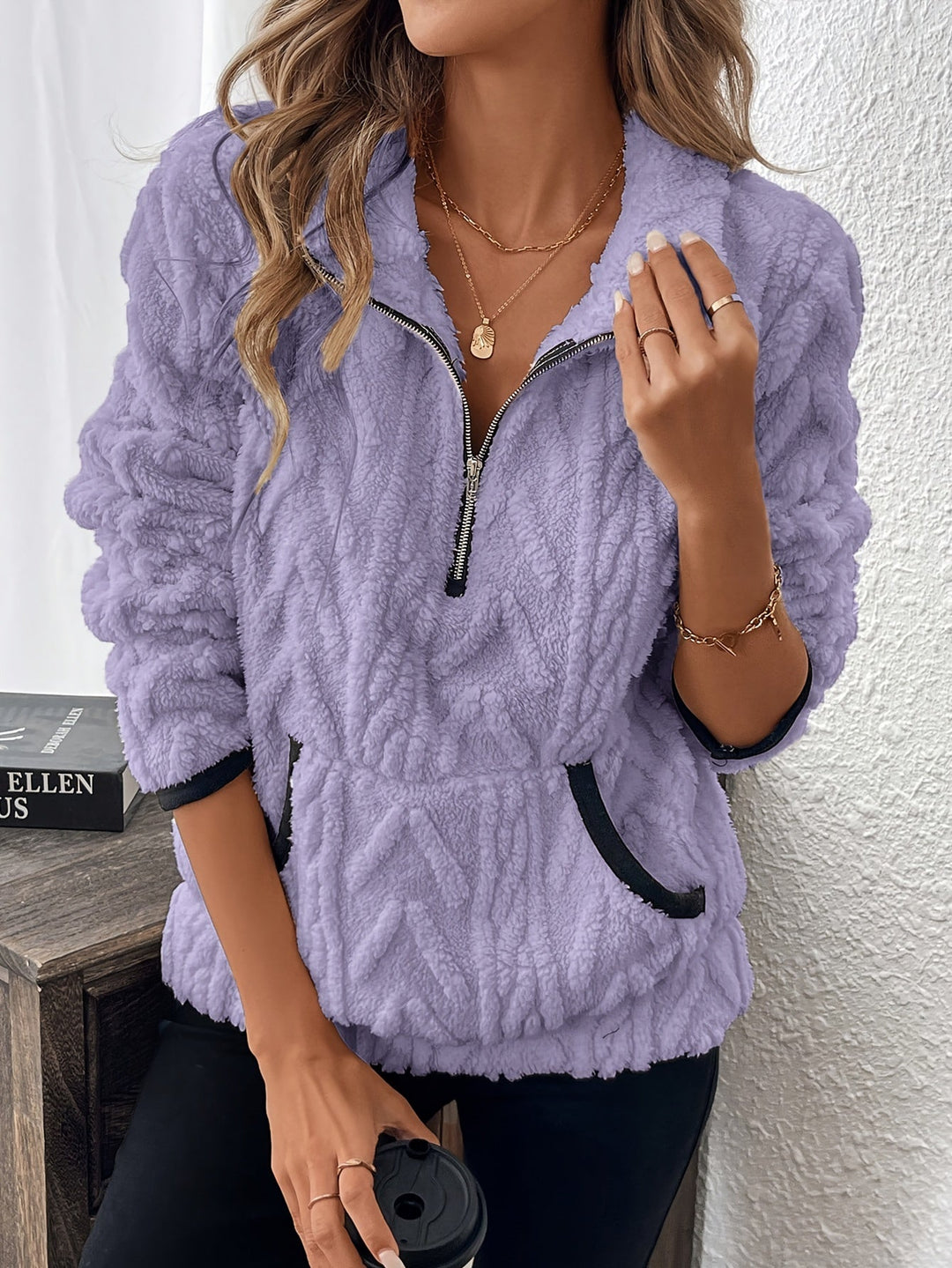Odilia | Flauschiger Pullover
