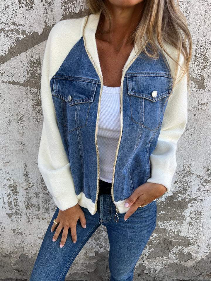 Maddy | Lässige Jacke mit Reißverschluss