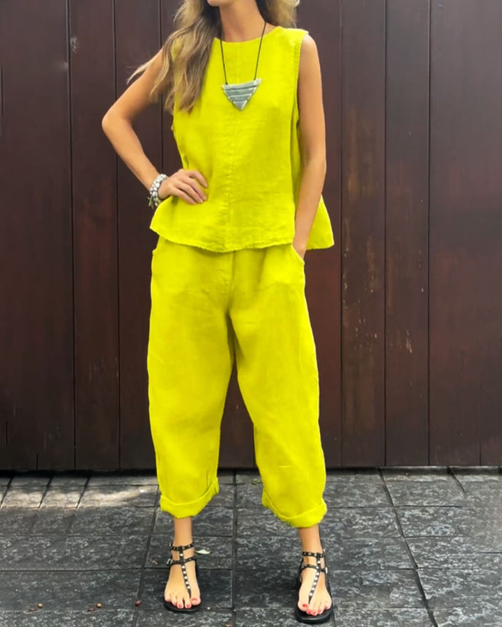 Elyse | Lässiges zweiteiliges Set