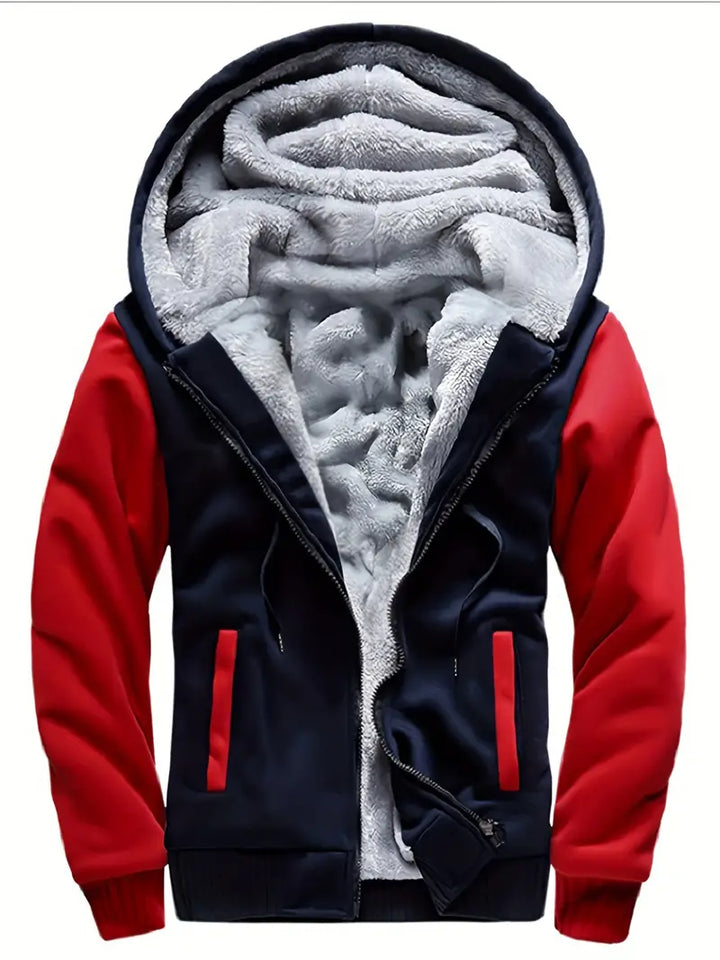 Nando | Dicke Jacke mit Kapuze