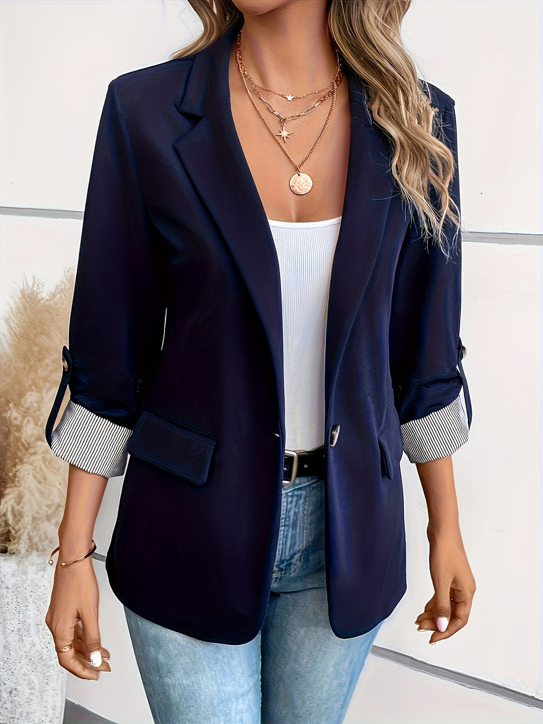 Yenna | Damen Stilvoller Blazer