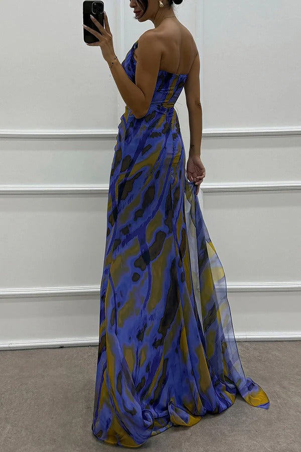 Coreen | Lebhaftes Maxikleid