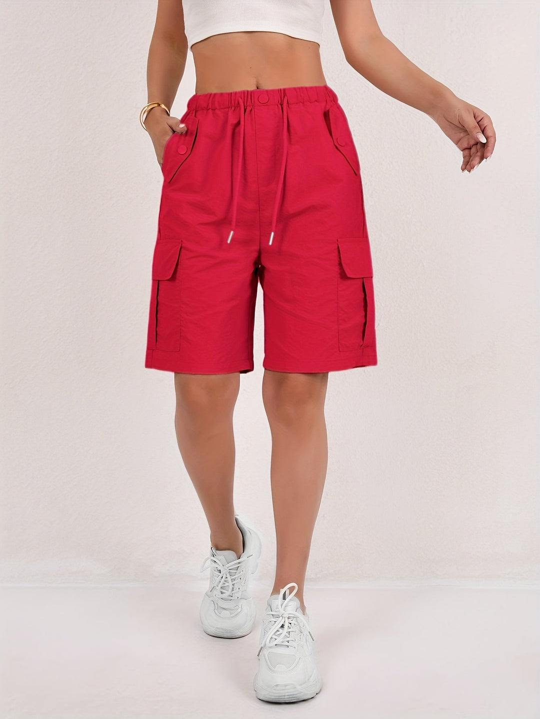 Olivia | Leichte schnell trocknende Cargo-Shorts