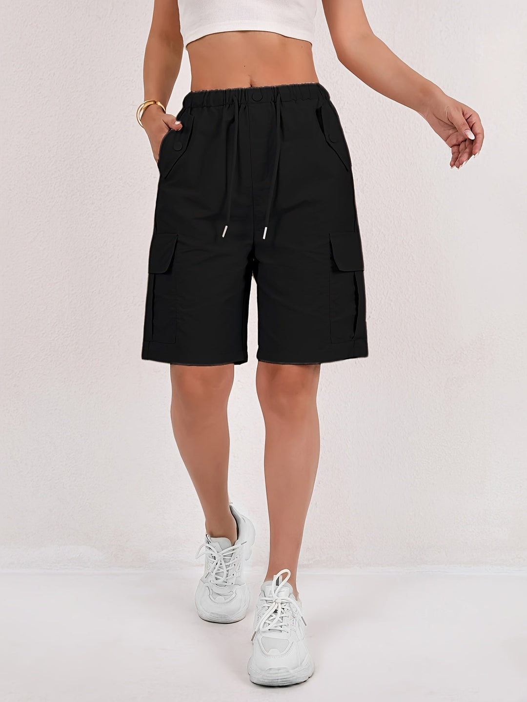 Olivia | Leichte schnell trocknende Cargo-Shorts