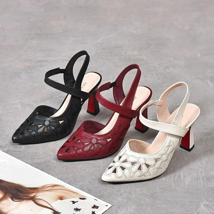 Joana | Retro Orthopädische High Heels