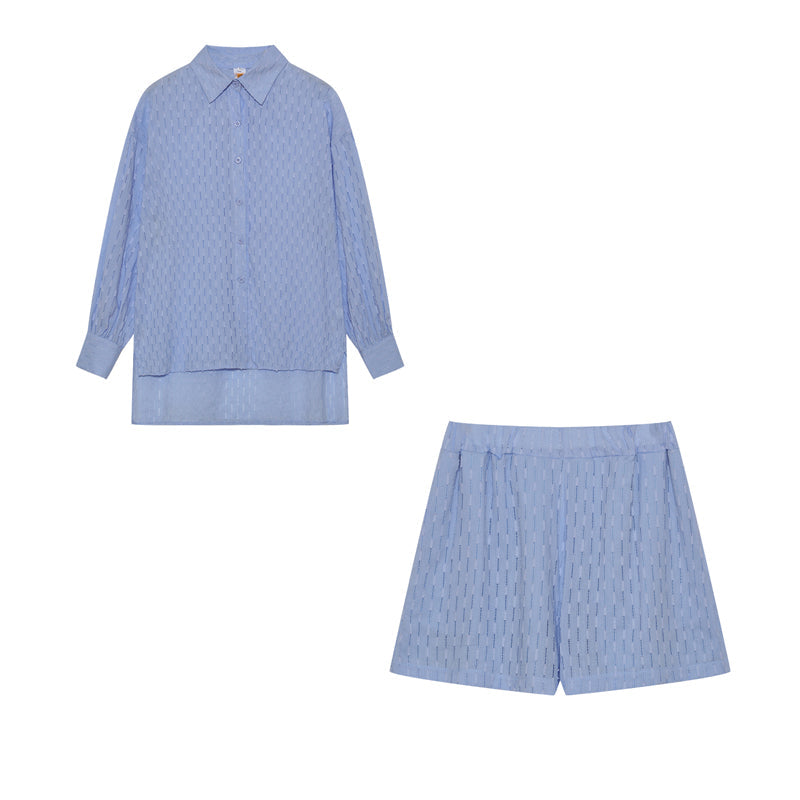 Lizbeh | Luftiges Shirt- und Shorts-Set
