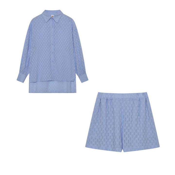 Lizbeh | Luftiges Shirt- und Shorts-Set