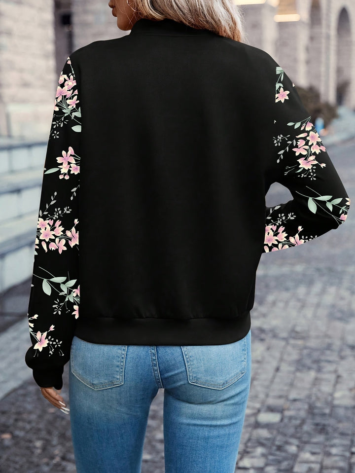 Fenna | Modische Jacke mit Blumenmuster