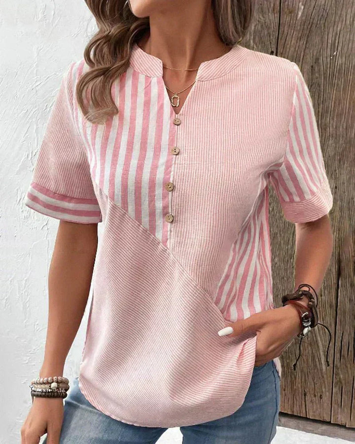 Reyna | Weiche gestreifte Bluse