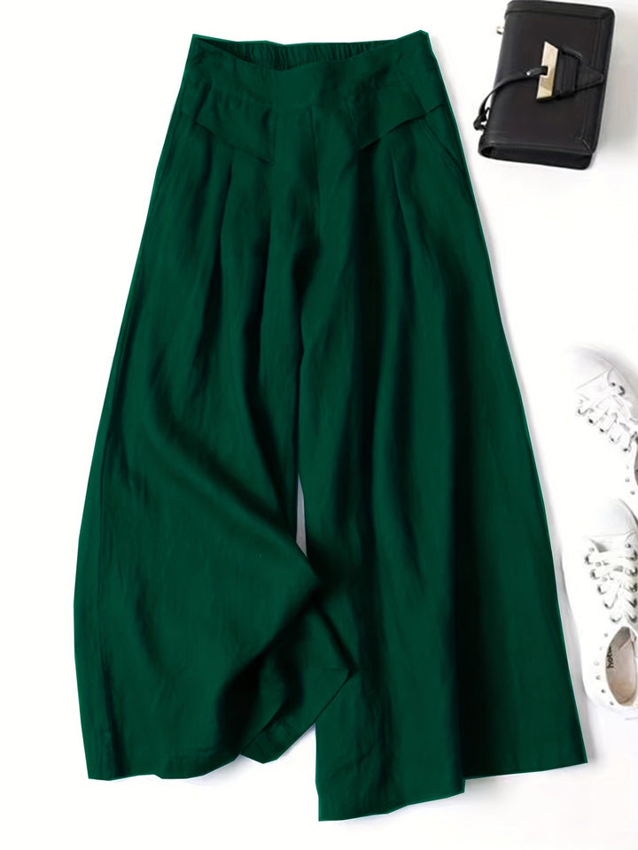 Belle | Bequeme Capri-Hose mit weitem Bein