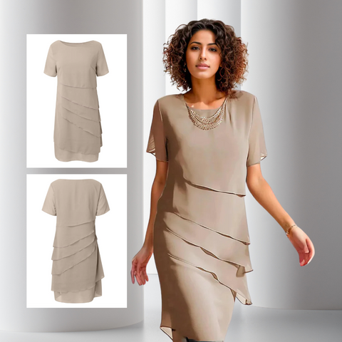 Shiloh | Lagen-Kleid aus Chiffon