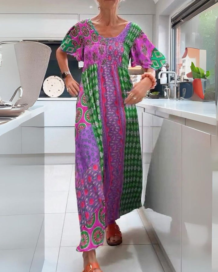 Monna | Buntes Bohemian Kleid