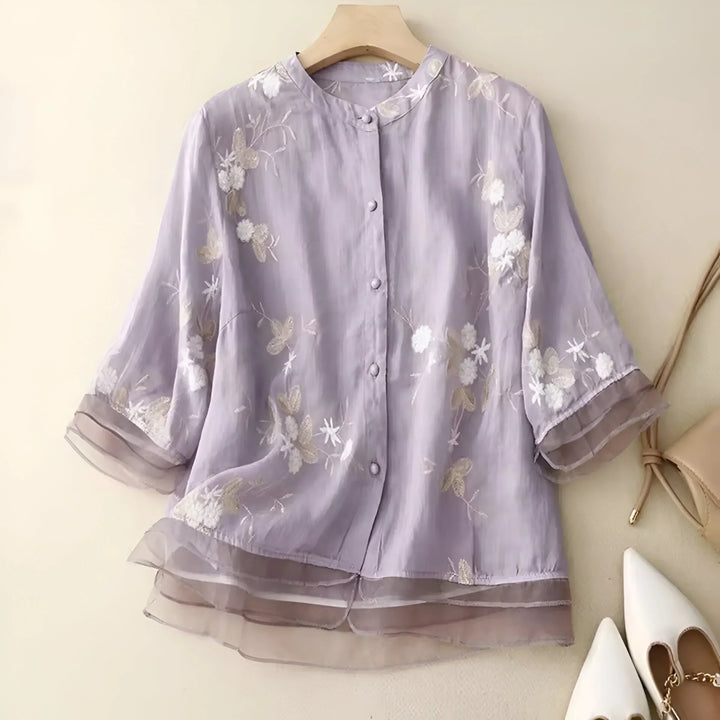 Avianna | Leichte Baumwollbluse