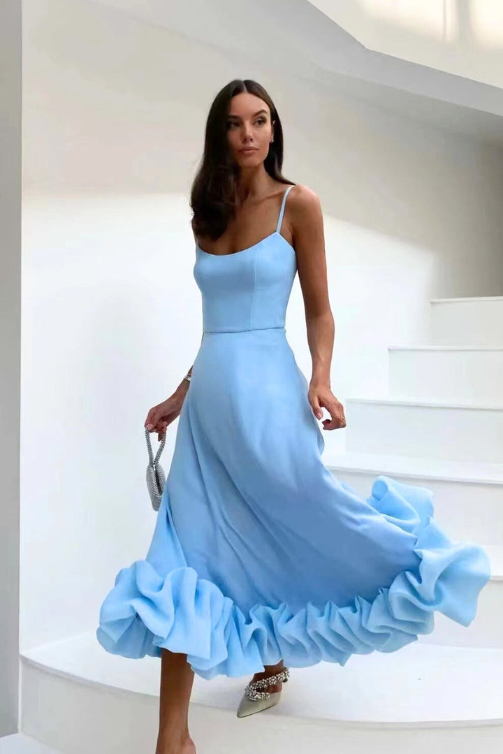 Jillian | Anmutiges Fließendes Kleid