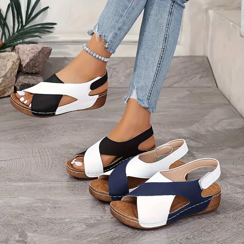 Maliyah | Leichte, bequeme Keilabsatzsandalen