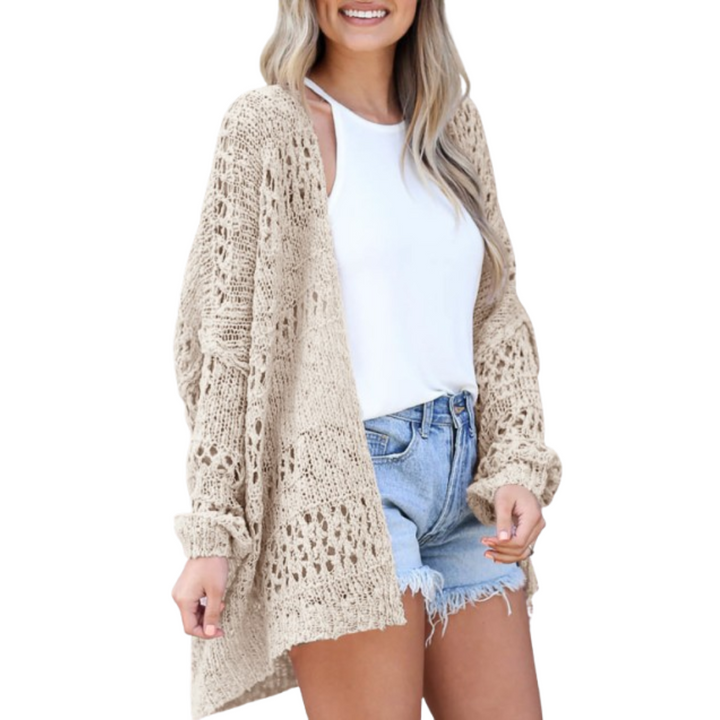 Grenda | Leichter Übergroßer Boho Cardigan