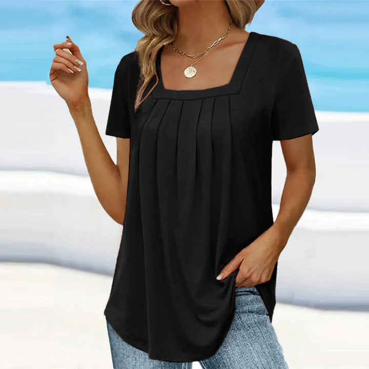 Minda | Elegante Faltenbluse