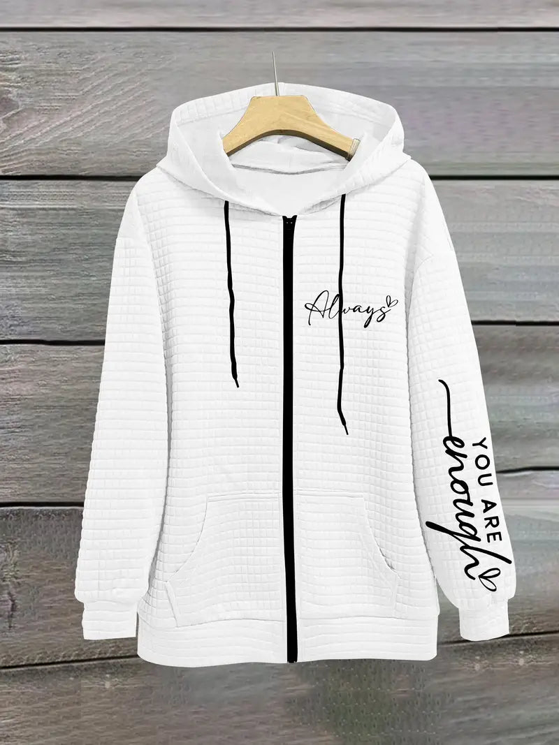 Carolin™ - YOU ARE ENOUGH Kapuzenpullover