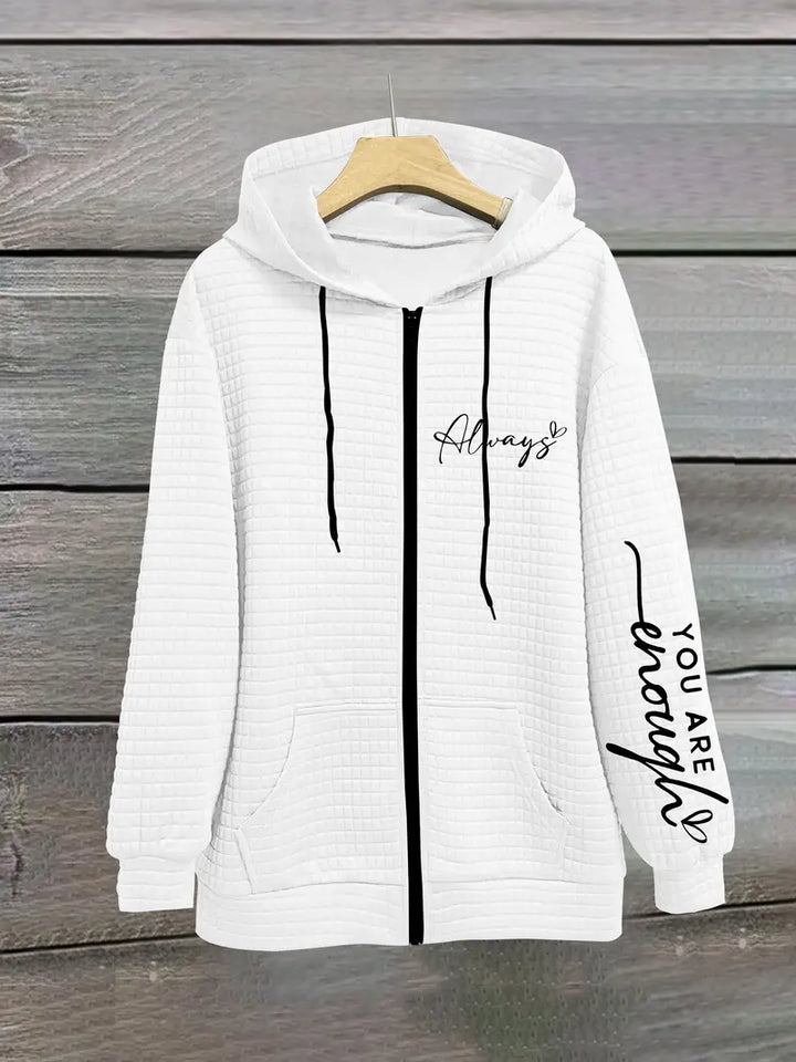 Carolin™ - YOU ARE ENOUGH Kapuzenpullover