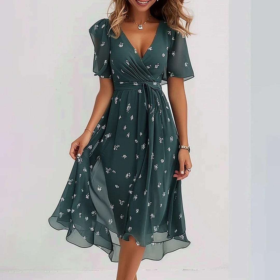 Aletta | Elegantes Kurzarmkleid