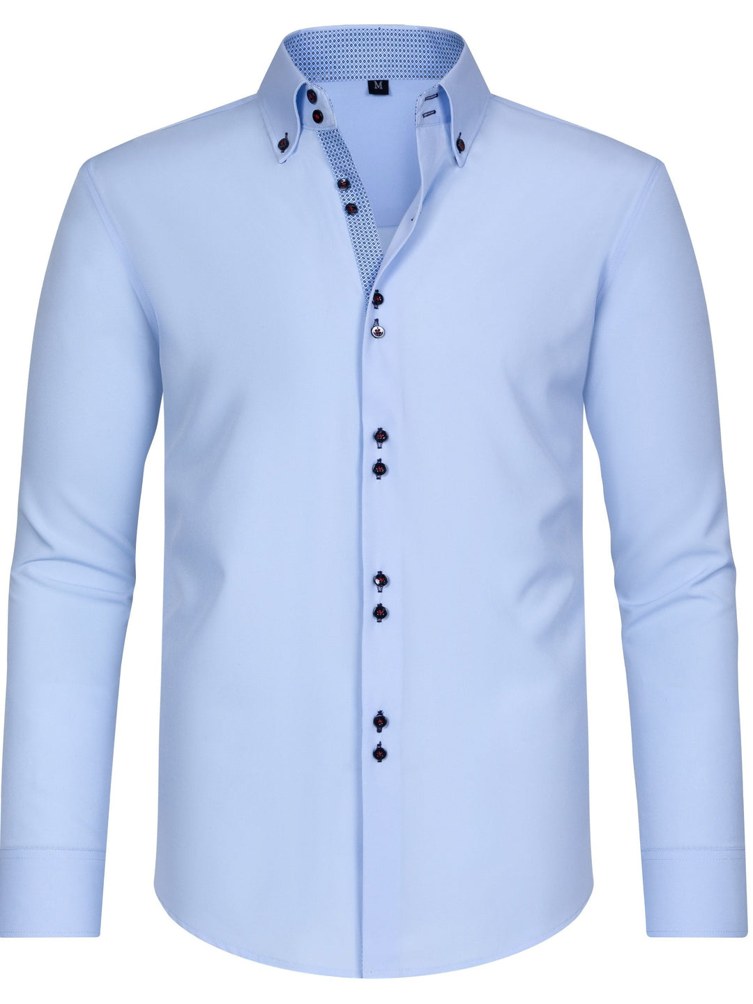 Nico™ - Herren-Langarm-Polohemd mit stilvollem Knopfverschluss