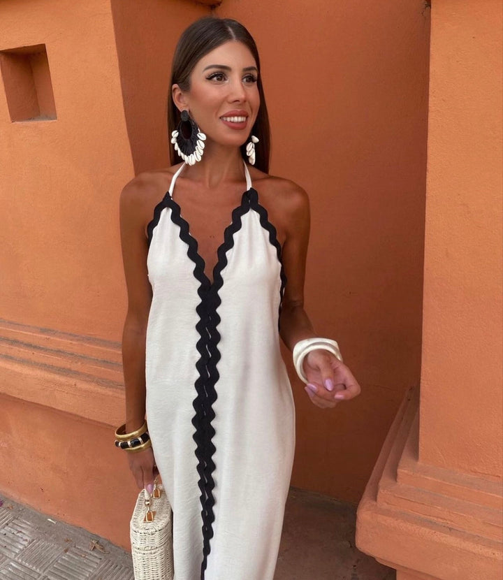 Kaliyah | Elegantes langes Kleid für Damen
