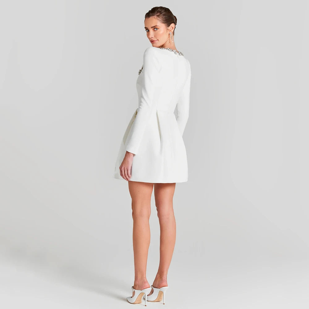 Meilani | Mini Samtkleid
