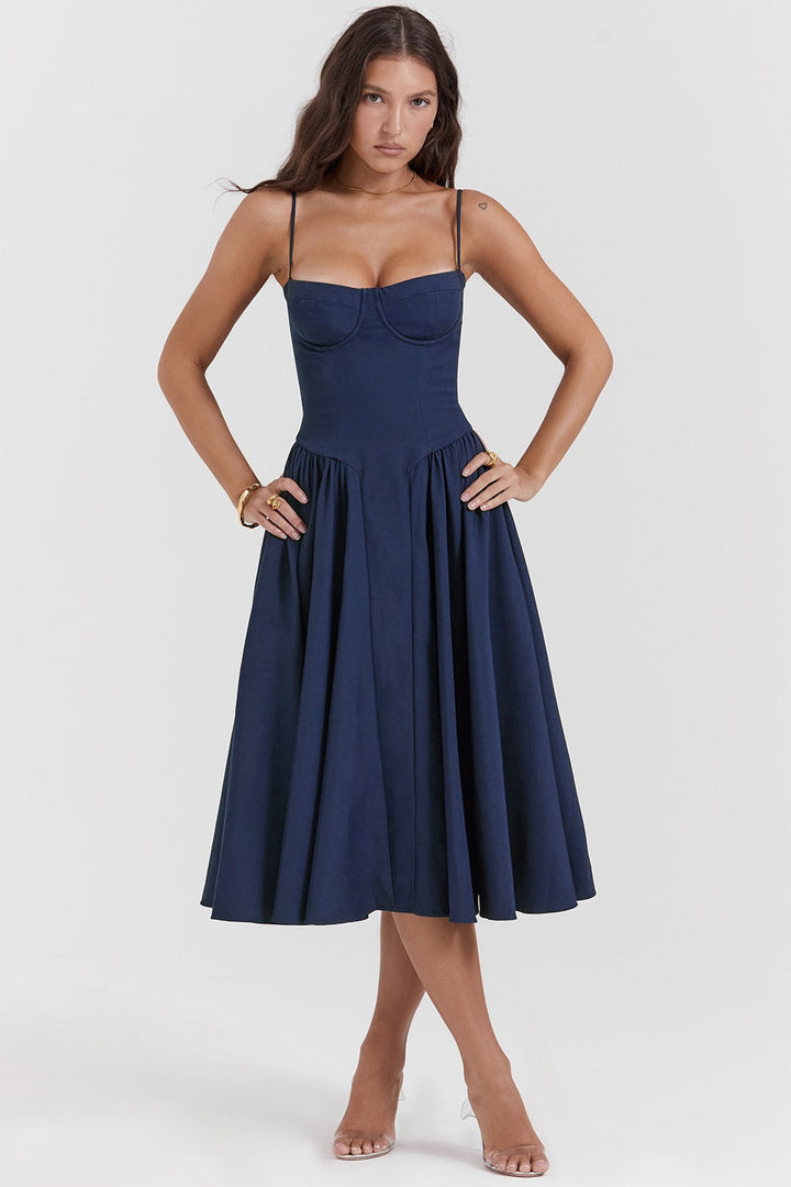 Raquim | Vintage Cross-Border Modisches Tank Langkleid